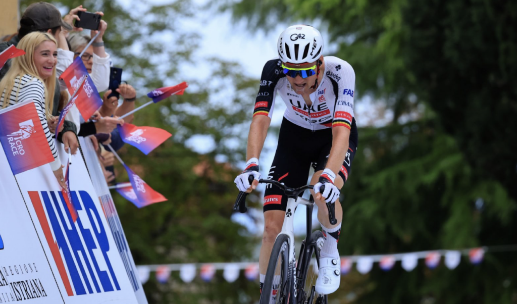 UAE Team Emirates-XRG continues strong showing at CRO Race