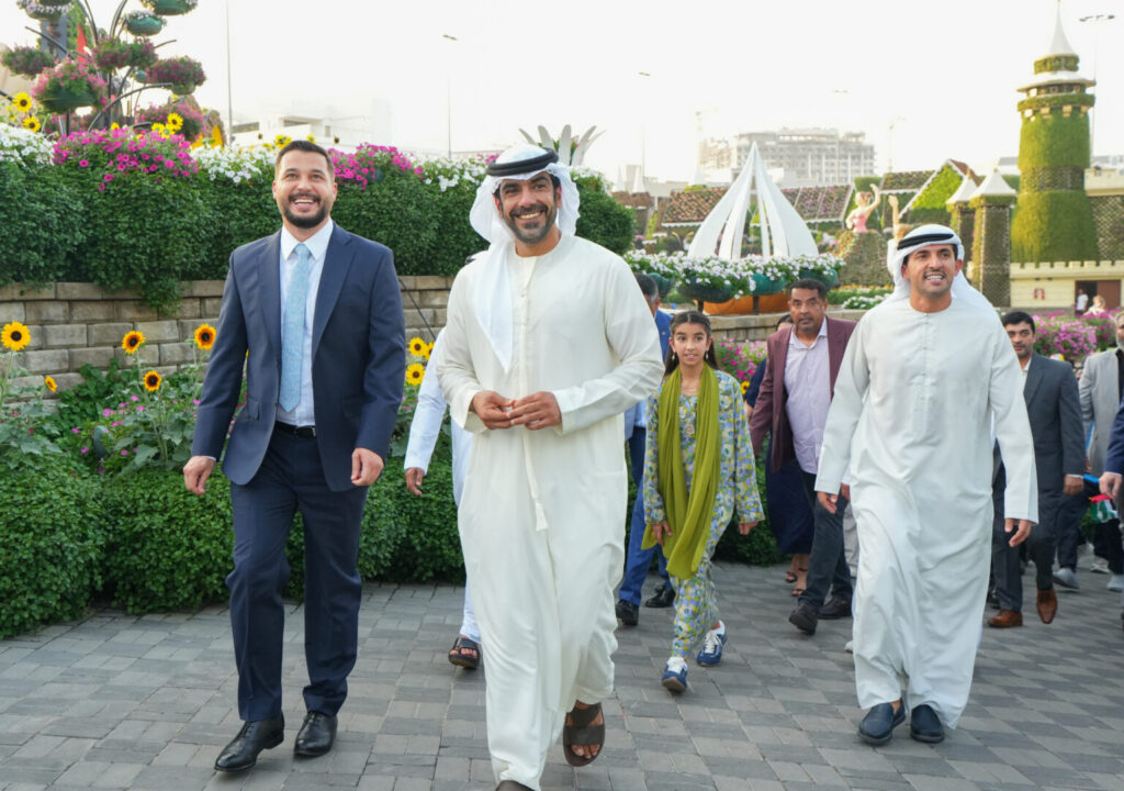 Theyab bin Tahnoon inaugurates 15th season of Dubai Miracle Garden
